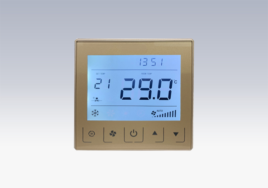 Touch screen fcu thermostat