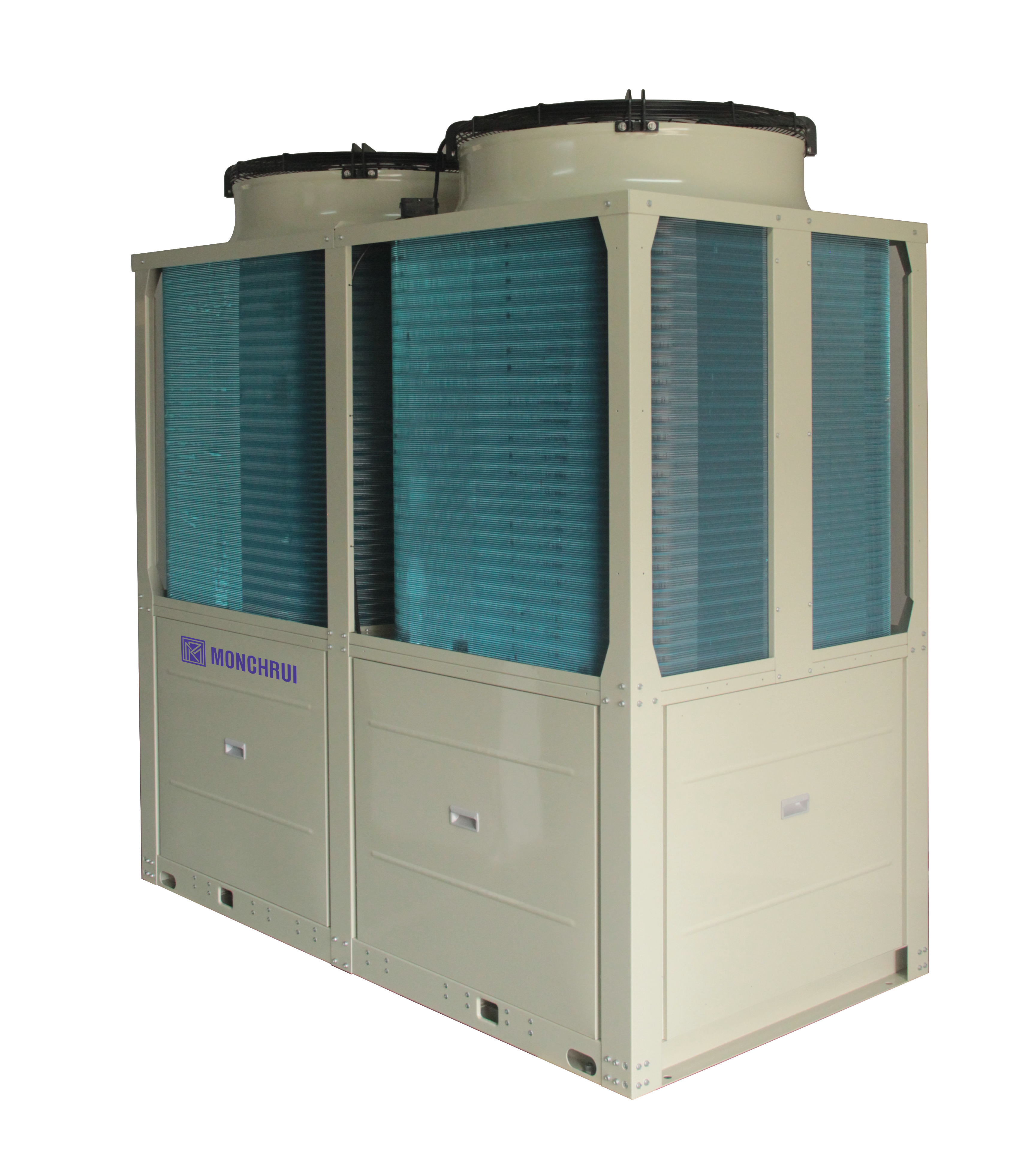 130kW Central Air Conditioner HVAC System Scroll Type Compress Air Cooled Chiller