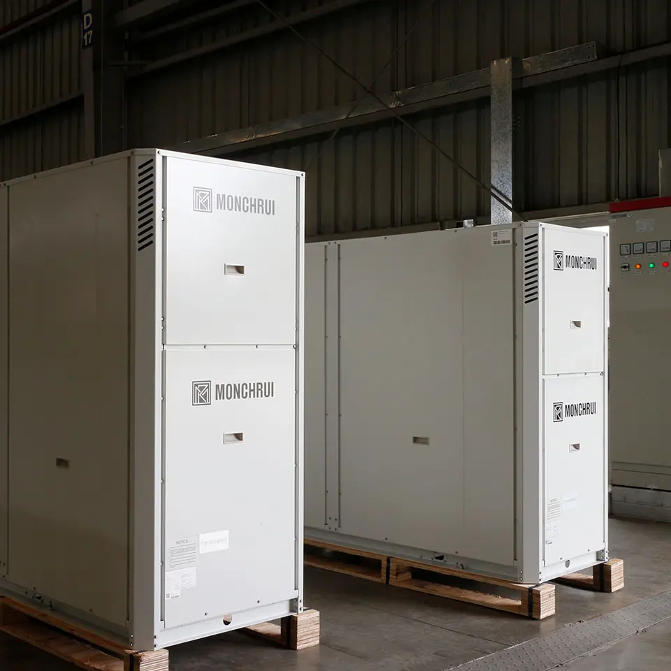 85KW  Industrial Chiller Rain-proof Water Cooled Modular Chiller Commercial Air conditioner