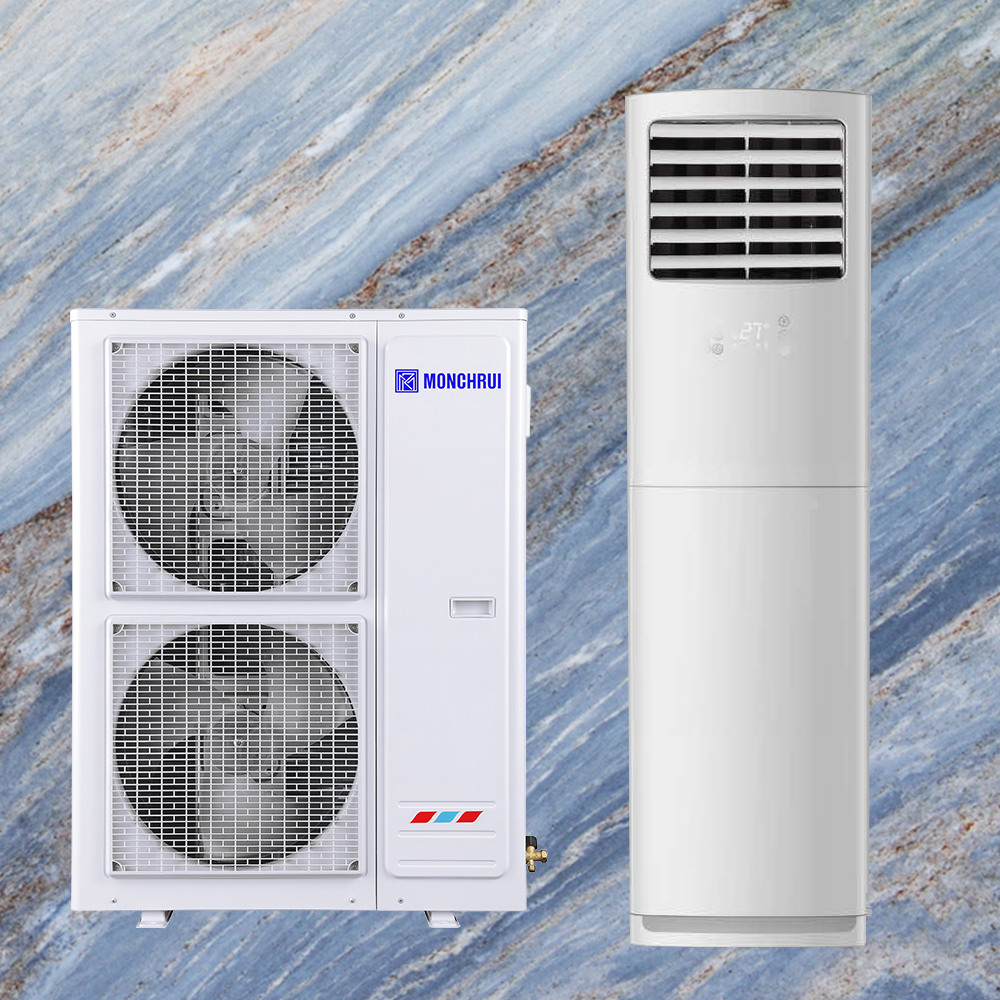CE UL SASO Certification 3 Phases 48k Btu Floor Standing Ac Cooling And Heating DX split air conditioner 