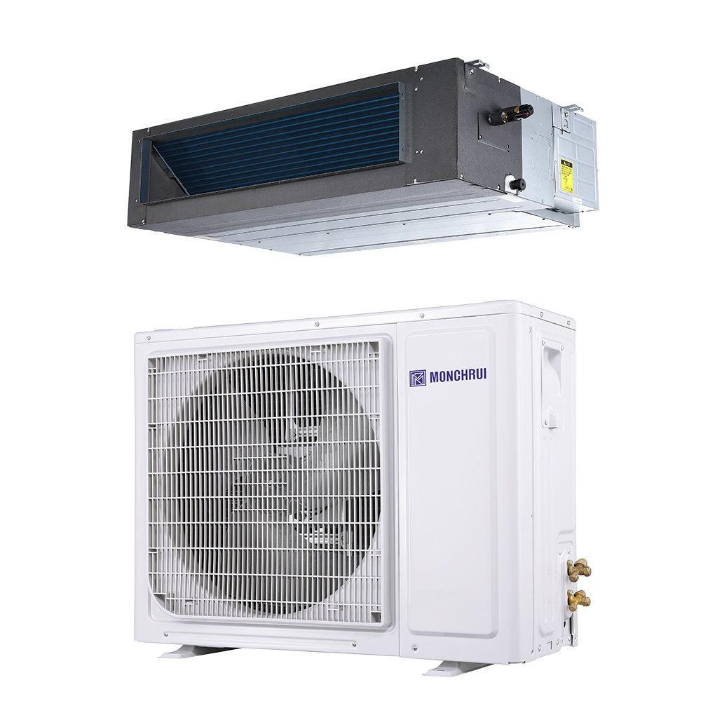 CE certification 30000btu 220v 240v Cooling Heating Duct Split Air Conditioner