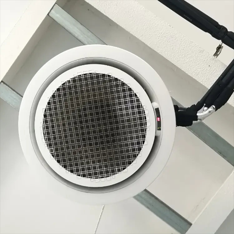 High Efficiency Low Noise Ceiling Fan Coil Unit Inverter Concealed Round Fan Coil Units