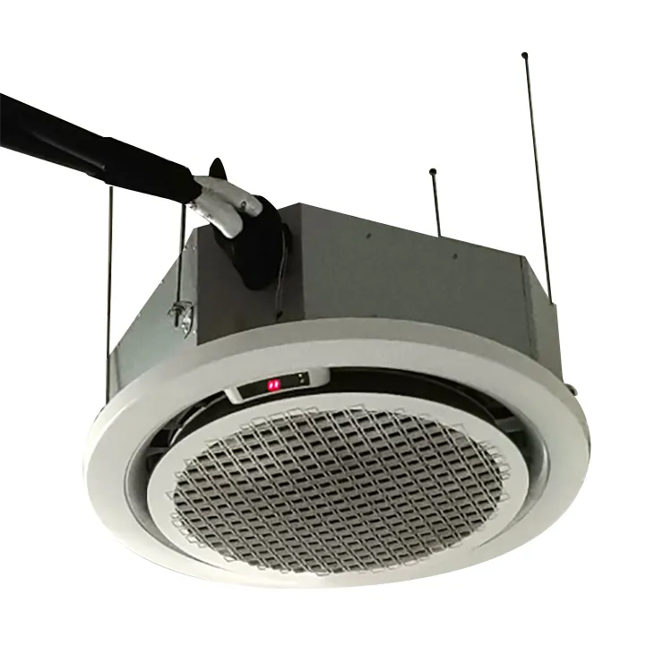 Industrial Air Conditioner Outlet Fan Coils Units Round Design Concealed Water Fan Coil Unit Ceiling
