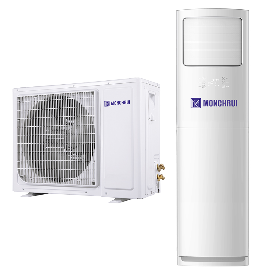 36000 Btu Home Split System T1 Working Condition Floor Standing Heating And Cooling Split Air Conditioning