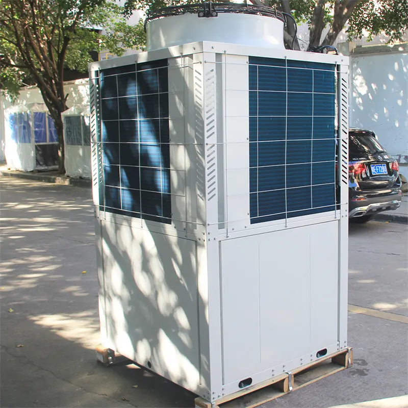 Commercial Air Conditioning Recirculating Chiller Scroll Compressors Heat Recovery Air Cooled Water Chiller