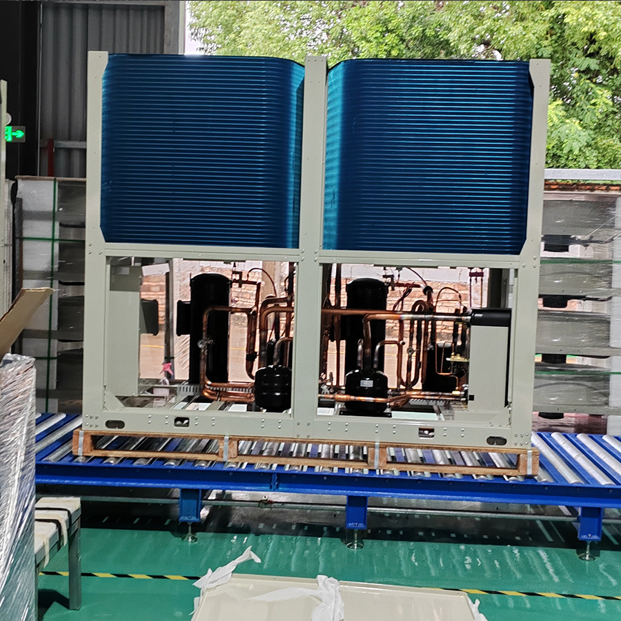 Industrial Air Conditioner Hvac Cooling Equipment Recirculating Air Cooled Water Chiller