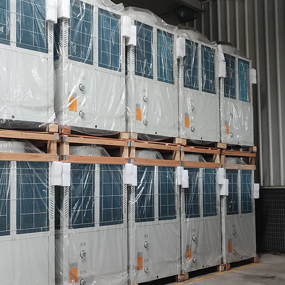Commercial Air Conditioning Recirculating Chiller Scroll Compressors Heat Recovery Air Cooled Water Chiller