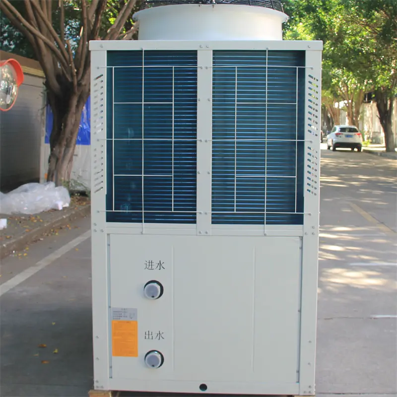 130kw Hot Water Chiller Cooling Chilling Equipment System Heat Recovery Modular Air Cooled Scroll Chiller Industrial