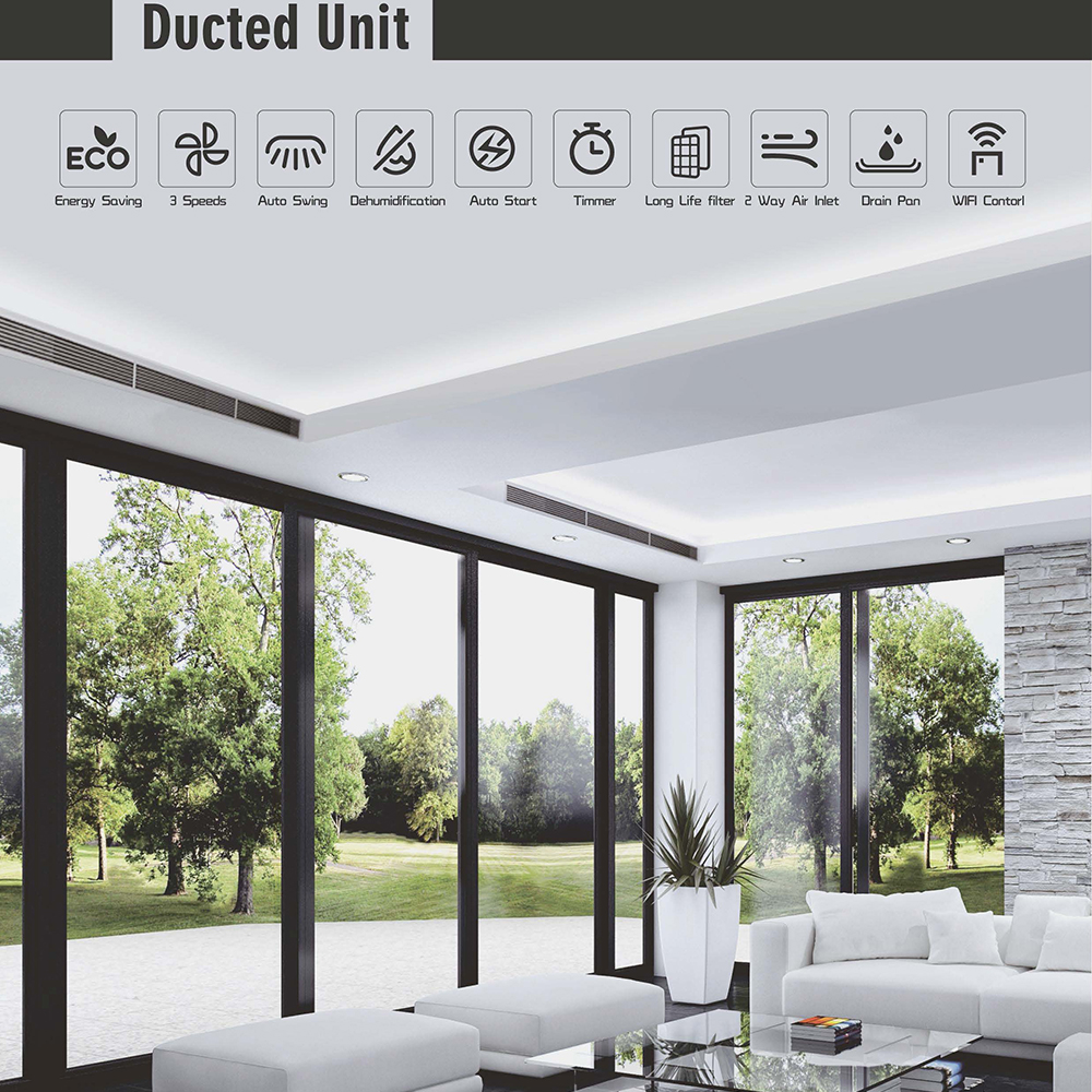 12000BTU 36000 BTU 48000BTU  Commercial Ducted Inverter Split Air Conditioner