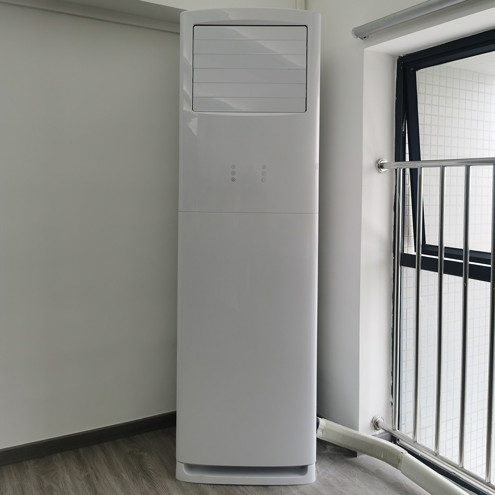 CE SASO Certification 3 Phases 48k Btu Floor Standing Ac Cooling And Heating  Inverter Type Split Air Conditioner Cabinet