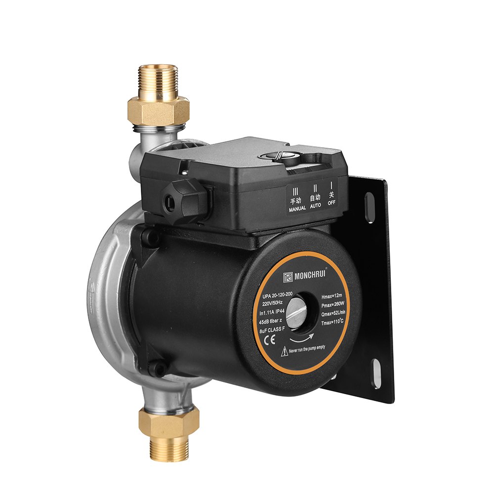 Circulation Pressure Boosting Pump Domestic High Power High Flow Rate Low-Noise Operation Mini Water Pump For Household