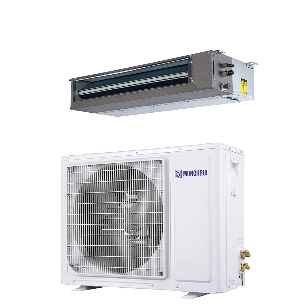 MONCHRUI Export DX Ducted Split Air Conditioner 12K‑60K BTU Ceiling Concealed Duct Unit