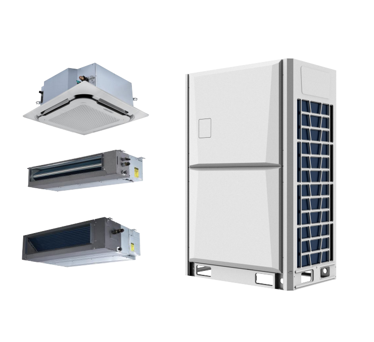 EVI Full DC Inverter VRF Multi Split Air Conditioner 8-96HP Commercial HVAC System