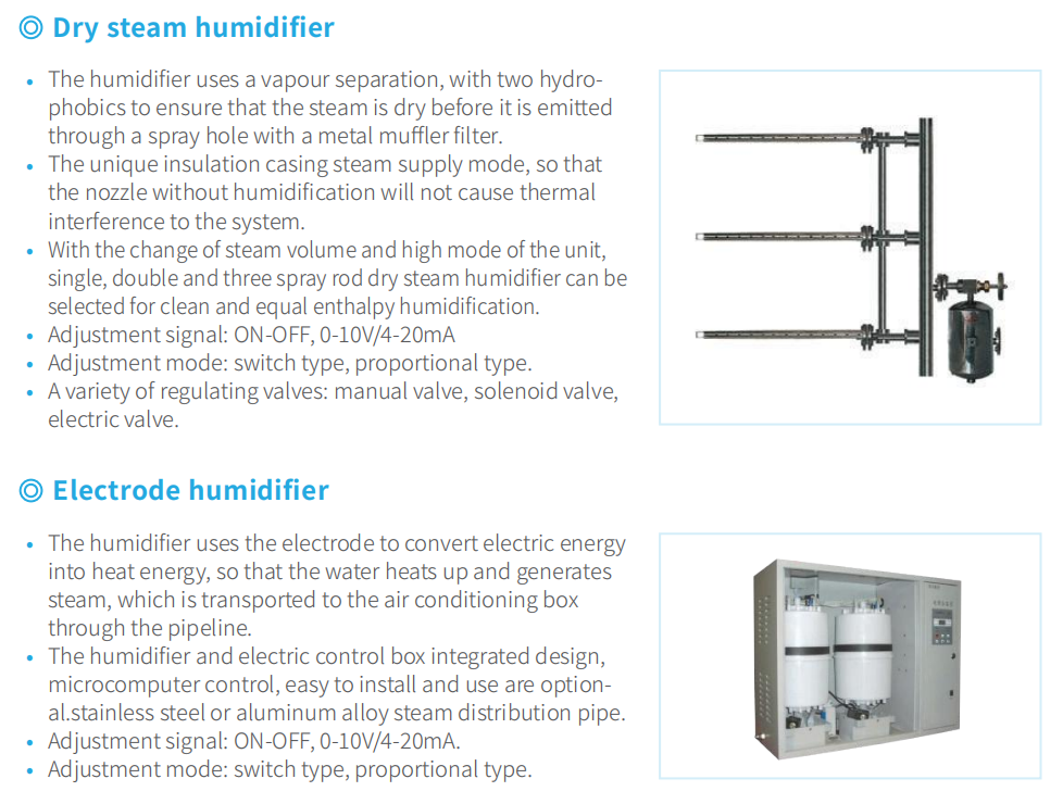 Modular Double Skin Clean Air Handling Unit High Static Variable Frequency AHU